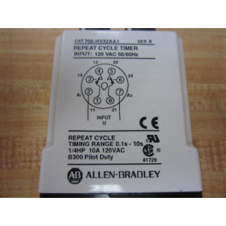 Allen Bradley 700-HV32AA1 Relay 700HV32AA1 Series A
