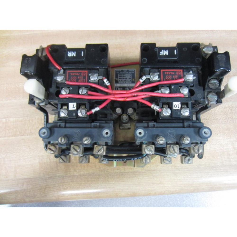Allen Bradley 705-A0D Starter 705A0D 705-AOD Coil Tested 70A86 - Used
