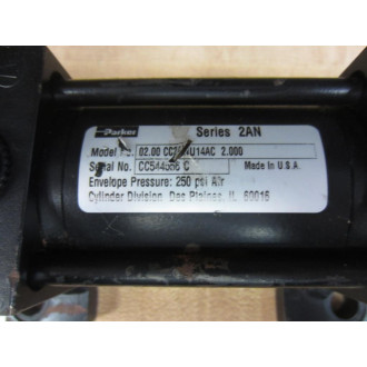 Parker 02.00 CC2ANU14AC 2.000 Cylinder 0200CC2ANU14AC - New No Box