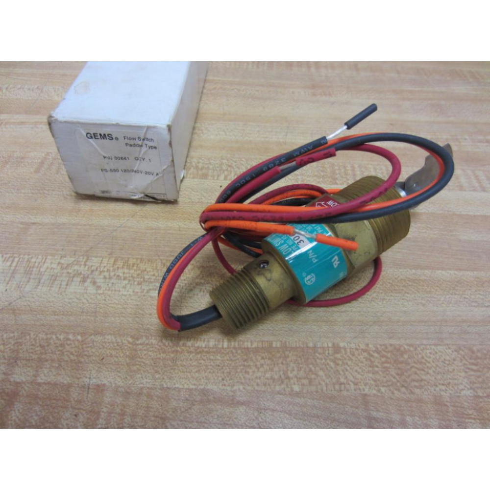 GEMS 30641 Flow Switch Paddle Type