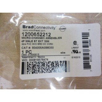 Daniel Woodhead  Brad Harrison 1200652212 Cable 804006A09M350