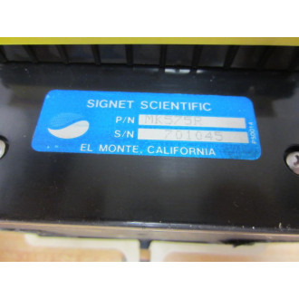 Signet Scientific MK575R Flow Meter With Bracket - Used