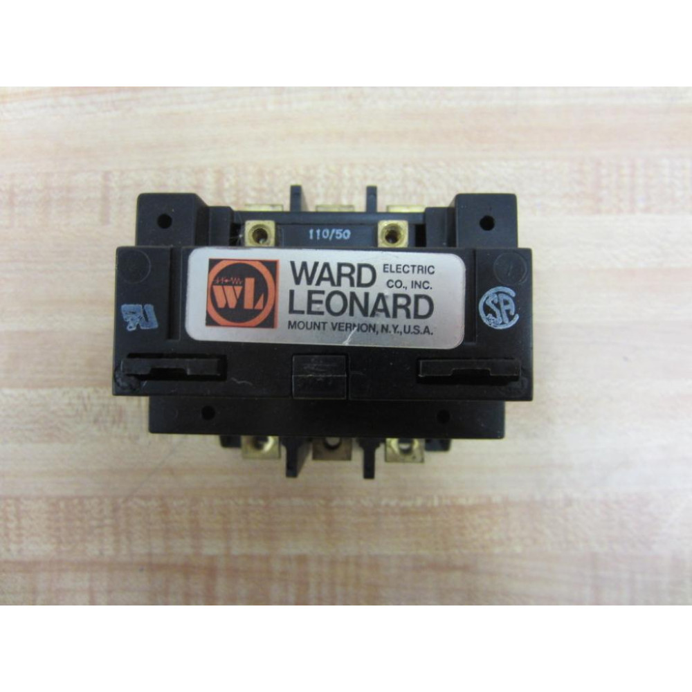 Ward Leonard 7000-7140-11 Definite Purpose Contactor 7000714011 Missing Screws - Used