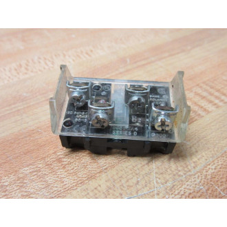 Allen Bradley 800T-XA4 Contact Block 800TXA4 WClips & Bolts - Used