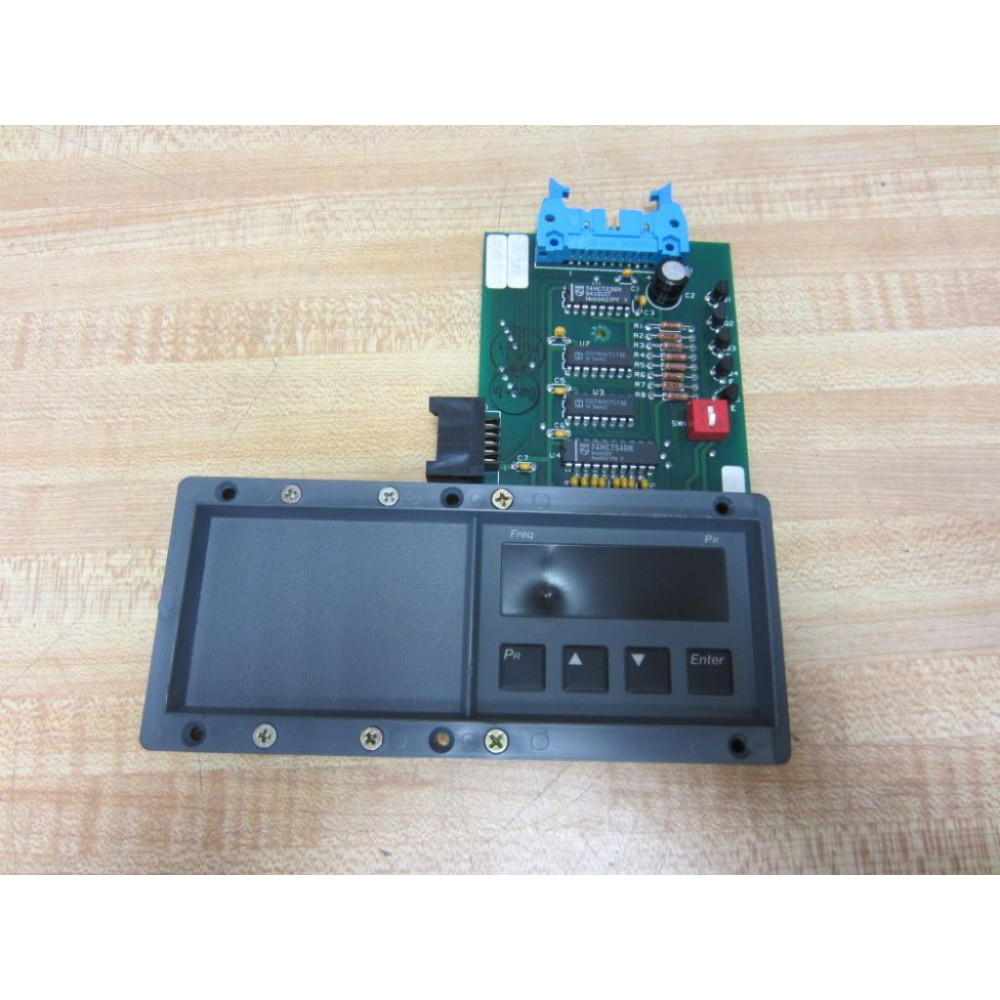 Allen Bradley 120771 Circuit Board With Keypad 120663 Dented Screen - Used