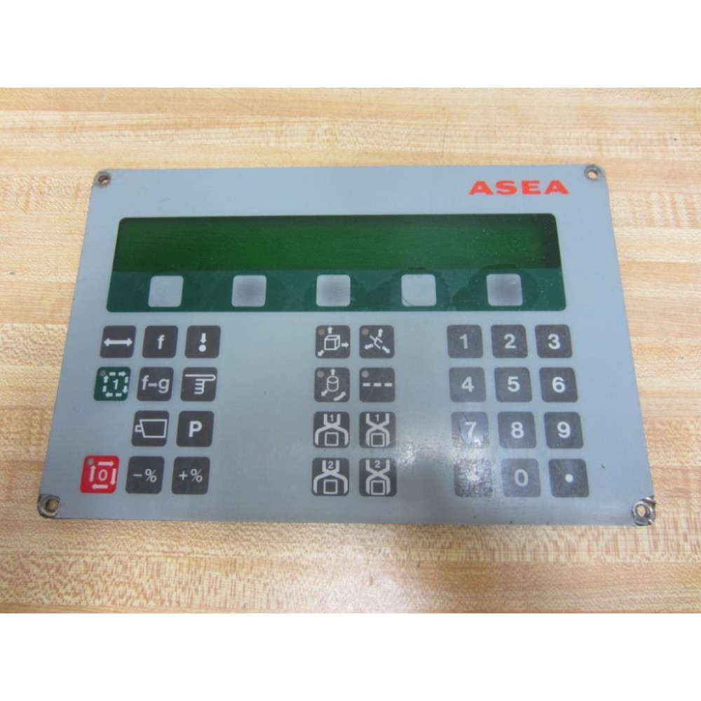 Asea YB161-100-BB Teach Pendant YB161-100-BB1 Display Keyboard - Used