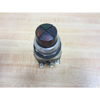 Allen Bradley 800T-PC316 Cluster Red Green Amber Black - Used