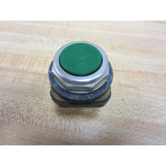 Allen Bradley 800T-A Push Button 800TA Green Push Button (Pack of 2) - Used
