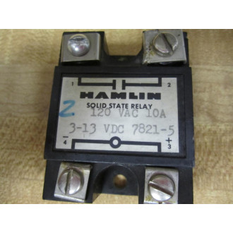 Hamlin 7821-5 Solid State Relay 78215 - Used
