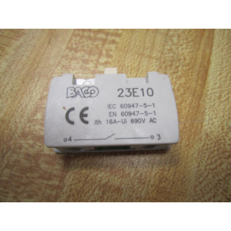 Baco 23-E-10 Contact Block 23E10 - New No Box