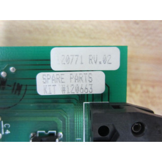 Allen Bradley 120771 Circuit Board With Keypad 120663 Rev 02 - Used
