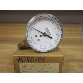 Versa P331-0-WA4 Gauge P3310WA4