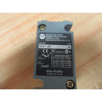 Allen Bradley 802T-AP Limit Switch 802TAP Body Only Series H - New No Box