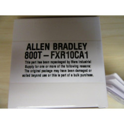Allen Bradley 800T-FRX10CA1 Button 2-Position