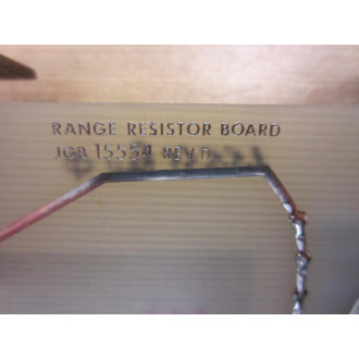 James G Biddle 15554 Range Resistor Board - New No Box