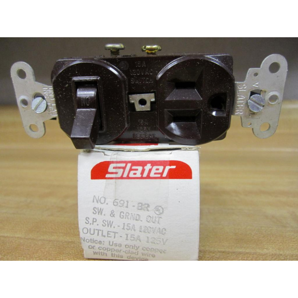 Slater 691-BR Outlet 691BR