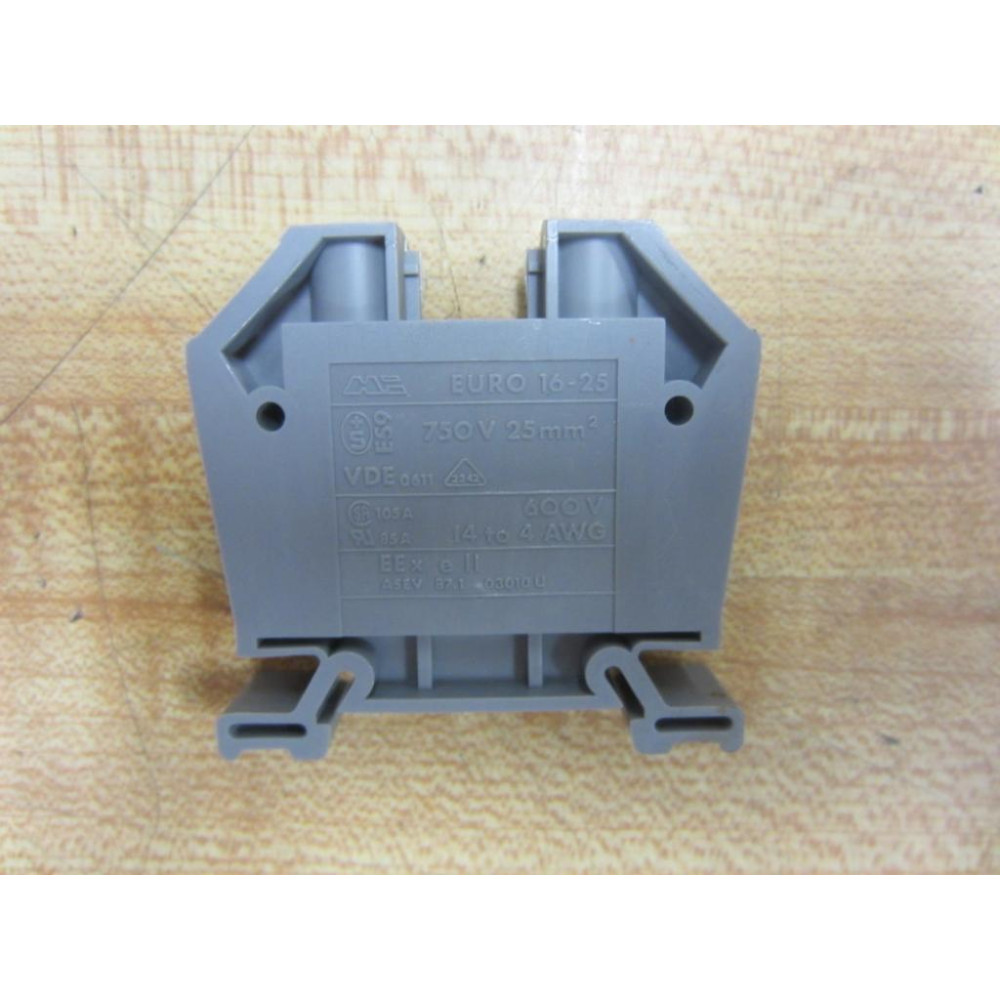 Morsettitalia Euro 16-25 Terminal Block EURO1625 Grey - Used