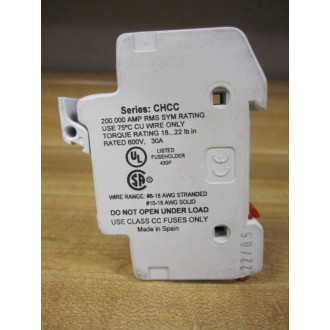Bussmann CHCC1D-I Fuse Holder CHCC1DI (Pack of 6) - Used