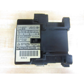 Fuji Electric SC-0 SC-O Contactor 4NC0F0 - Used