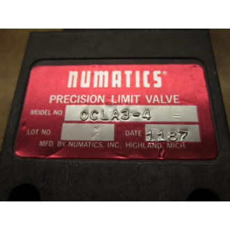 Numatics 0CLA3-4 Limit Valve OCLA3-4 0CLA34