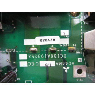 Mitsubishi A044MA1.5 Circuit Board BC186A93H03 - Used