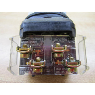 Allen Bradley 800T-A Button Black W800T-XA (Pack of 3) - Used