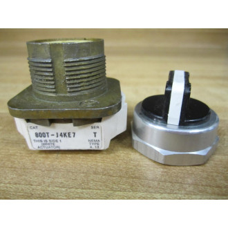Allen Bradley 800T-J4KE7B Selector Switch - Used