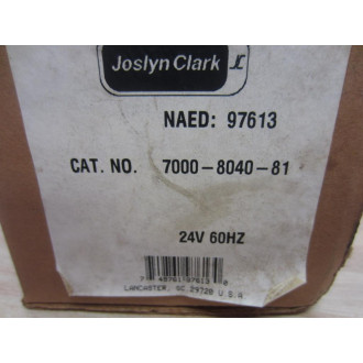 Joslyn Clark 7000804081 Contactor  7000-8040-81