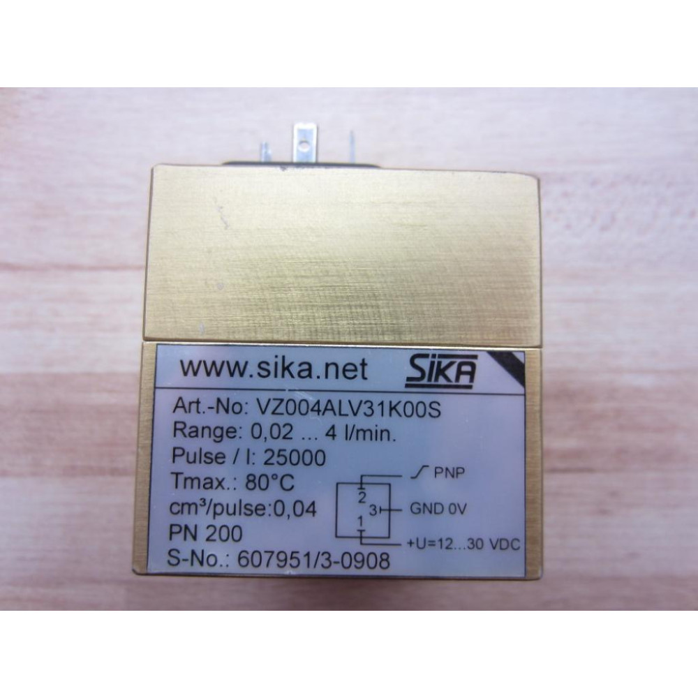 Sika VZ004ALV31K00S Flow Sensor - New No Box