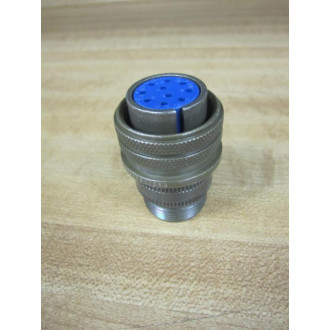 Amphenol MS3106A181S Connector 97-31065A-18-1S Blue