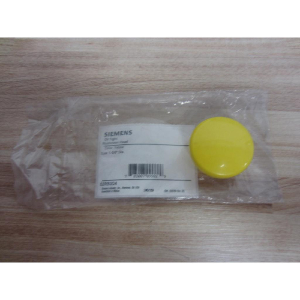 Siemens Furnas 52RB3D4 Mushroom Head Yellow