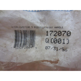 Miller 172070 Switch Ignition 5 Position