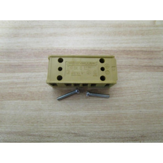 Weidmuller TYP BK 6 Electrical Block - Used