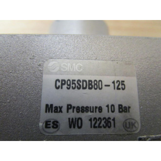 SMC CP95SDB80-125 Cylinder CP95SDB80125 - New No Box