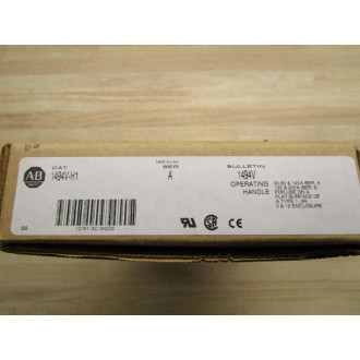 Allen Bradley 1494V-DS30 Switch 1494VDS30