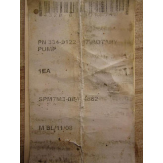 Parker 3349122147 Rotary Pump - New No Box