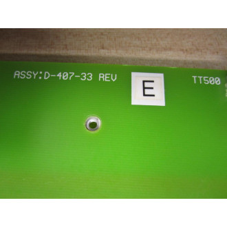 TapTone D-407-33 Circuit Board A-407-35 - Used
