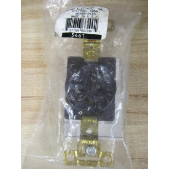 Bryant 5461 Single Straight Blade Receptacle
