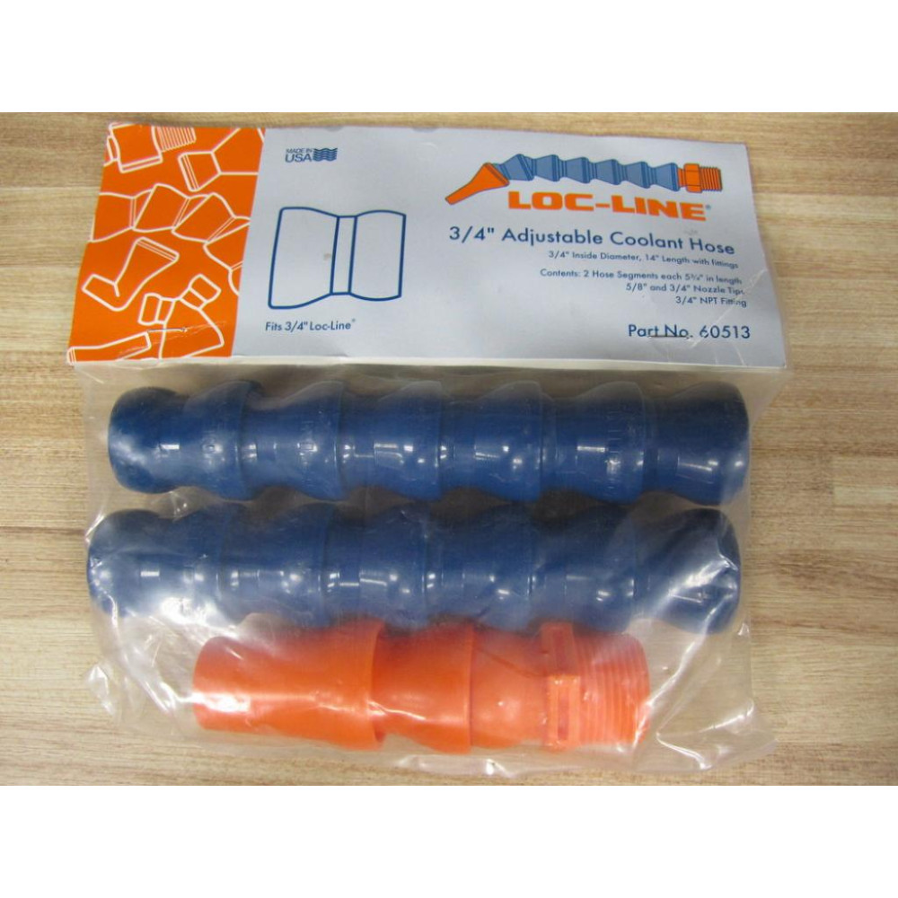Loc-Line 60513 Loc-Line 34" Adjustable Coolant Hose (Pack of 2)
