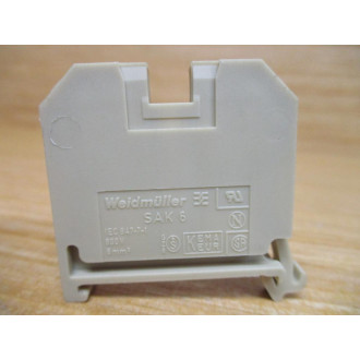Weidmuller 0380560000 Terminal Block SAK 635 PA (Pack of 12) - Used