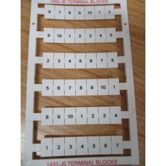 Allen Bradley 1492-MR8X12 Marker 1492MR8X12 (Pack of 420)