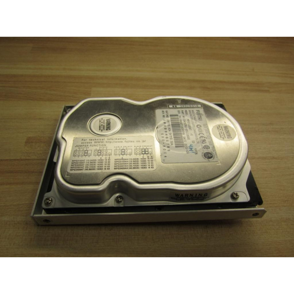 Fujitsu MPG3102AT-E Internal Hard Drive - Used
