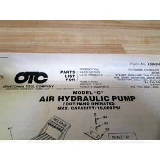 OTC 201674 Repair Kit - New No Box