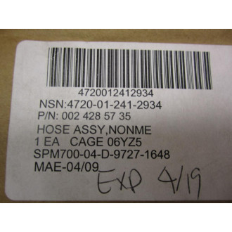 Mercedes-Benz A-002-428-57-35 Brake Hose A0024285735