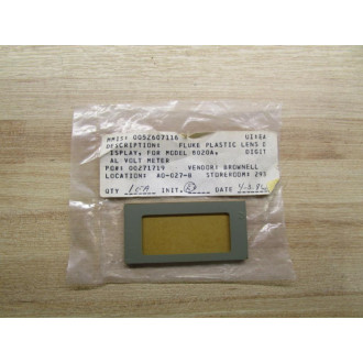 Brownell 0052607116 Fluke Lens For 8020A