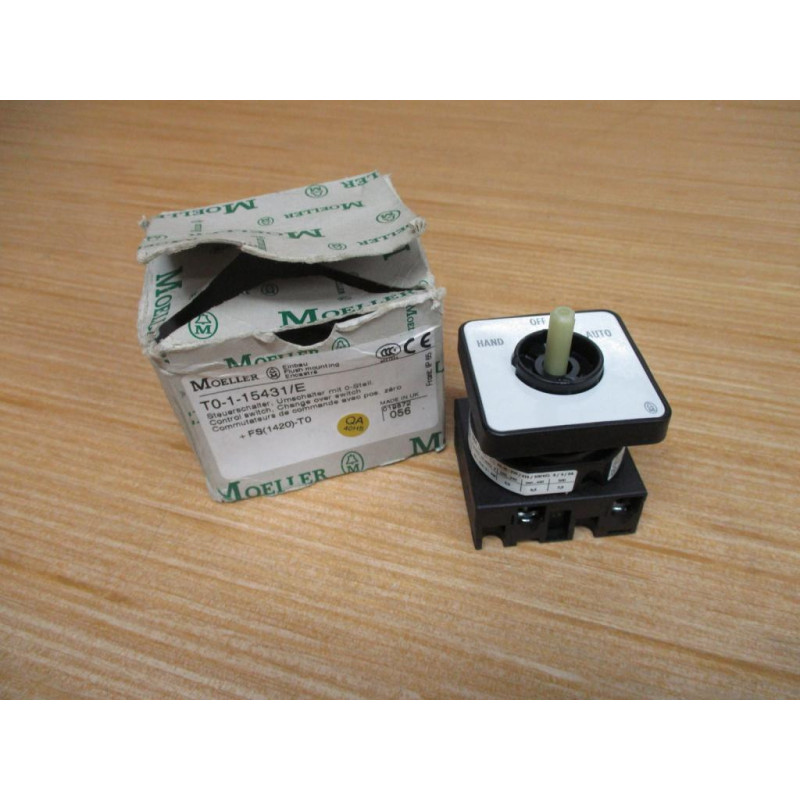 Moeller T0-1-15431E Eaton Change Over Switch 019872