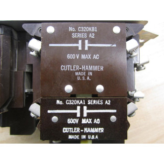 Cutler Hammer A10BN0 Starter A10BNO WC320KB1, C320KA1, 1887-3 - Used