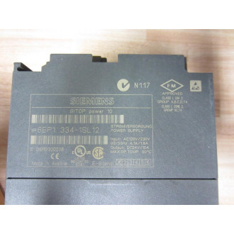 Siemens 6EP1-334-1SL12 Power Supply 6EP13341SL12