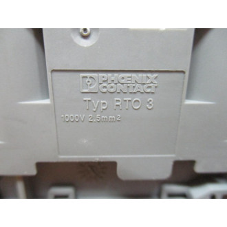 Phoenix Contact RTO 3 Bolt Connection Terminal Block 3049518 (Pack of 9) - New No Box