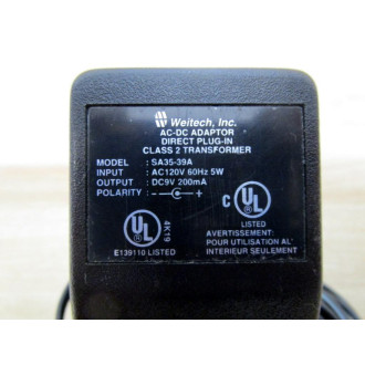Weitech SA35-39A Adaptor SA3539A - Used